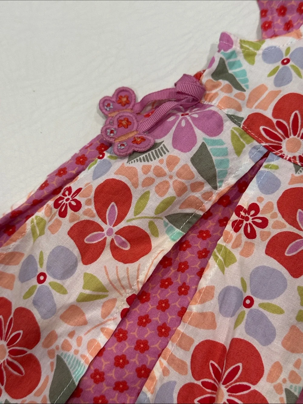Gymboree Floral Girls Dress 12-18